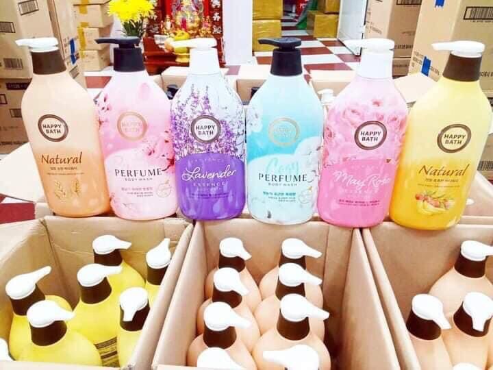 Sữa tắm nước hoa happy bath