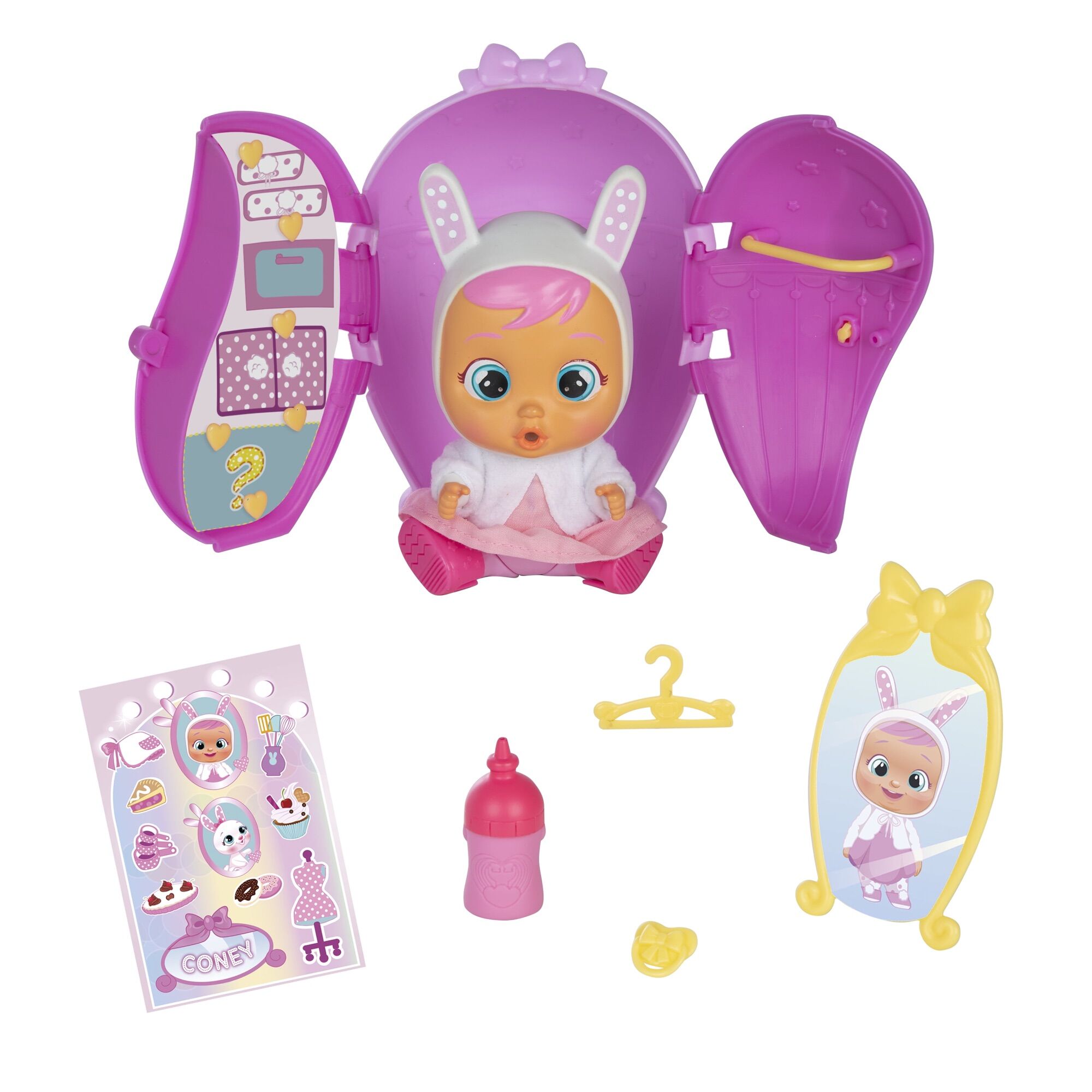 Đồ chơi cup búp bê khóc Cry Babies Magic Tears