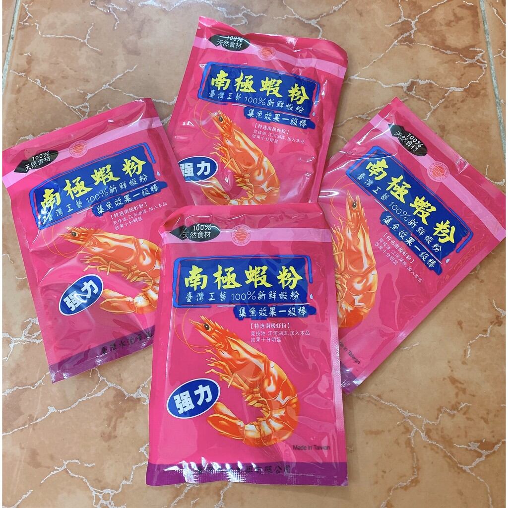 Bột tôm thủy bạc câu cá rô phi