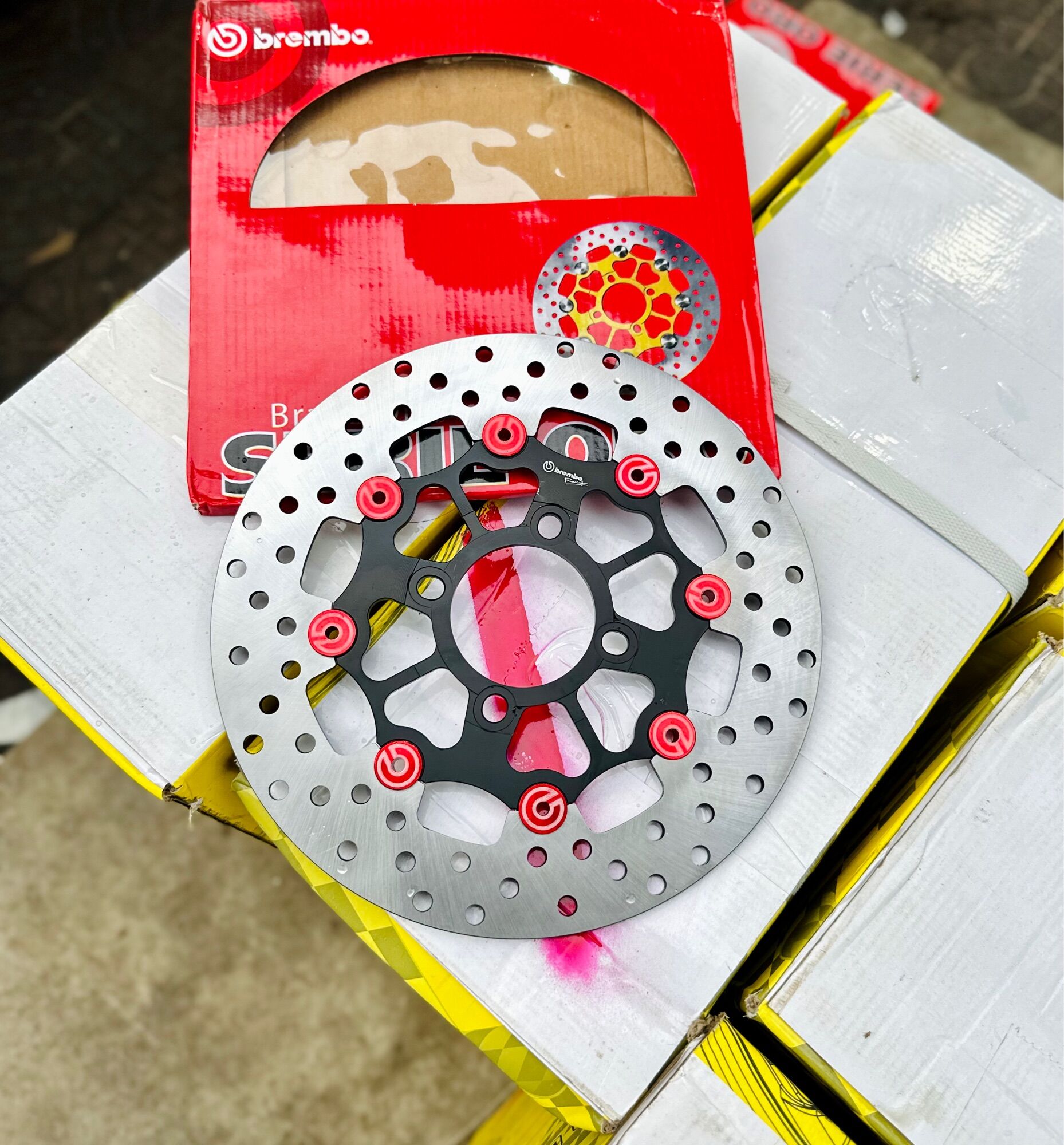 Đĩa thắng brembo 245mm exciter 150/155