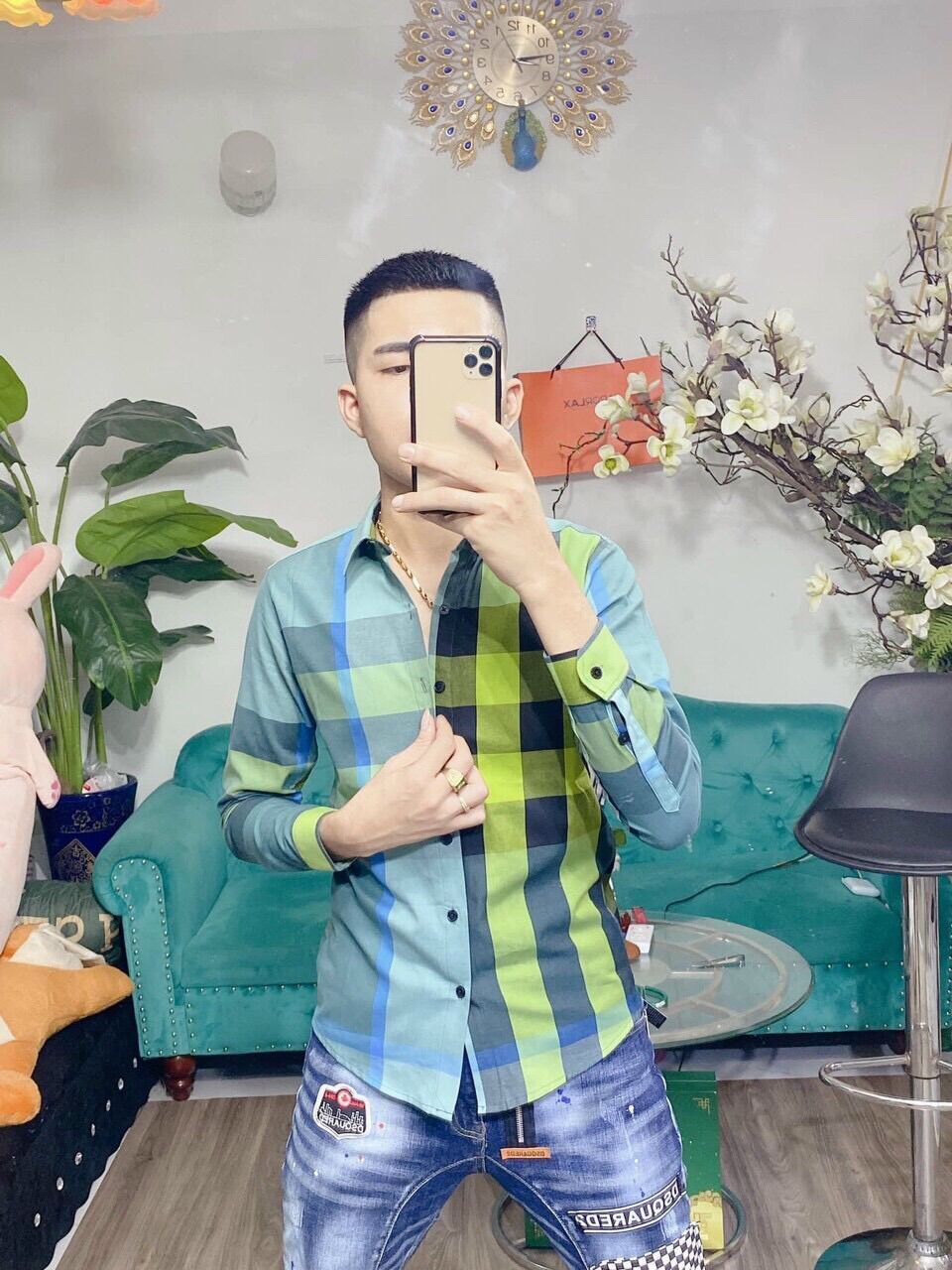Áo Sơ Mi Kẻ BBR Hàng Super