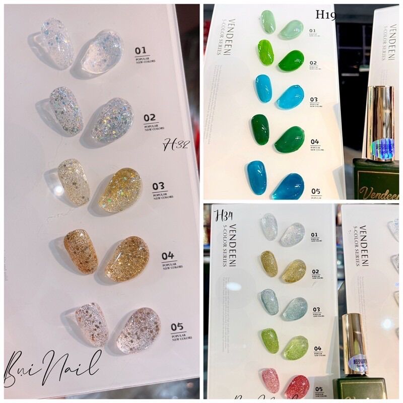 SET SƠN 5 CHAI VENDEENI