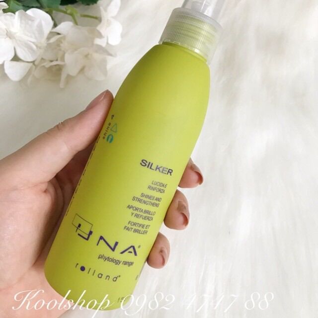 TINH DẦU DƯỠNG TÓC SILKER SIÊU BÓNG MƯỢT - 150ML - ROLLAND UNA