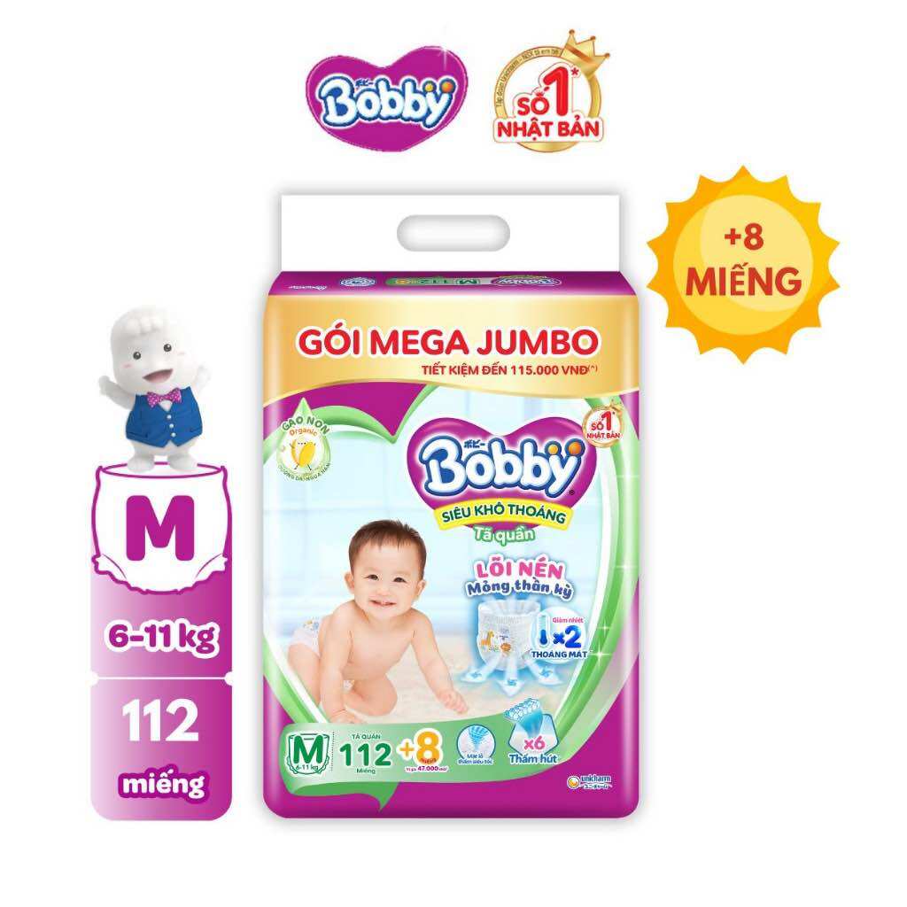TÃ QUẦN BOBBY MEGA JUMBO M112+8