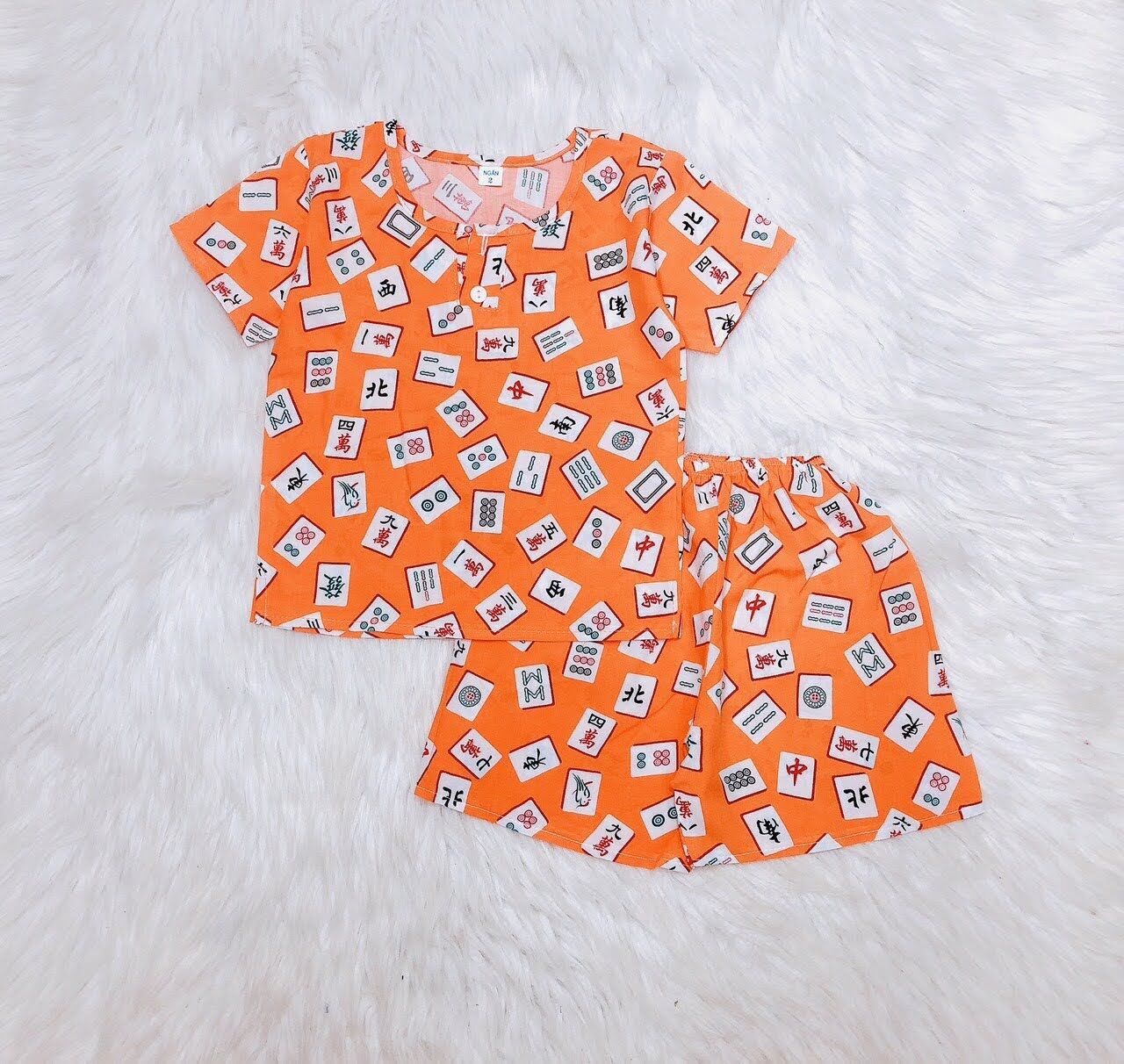Bộ tole lanh bé trai size 5 (11 - 12kg)