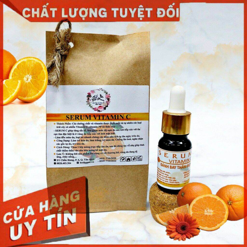 [Hcm]Serum Vitamin C Handmade Nhà Bột