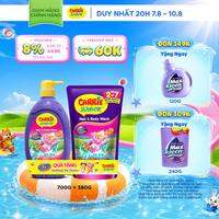 [Tặng kèm túi 380g] Sữa Tắm Gội cho bé Carrie Junior Hương Trái Cây Thiên Nhiên 700g