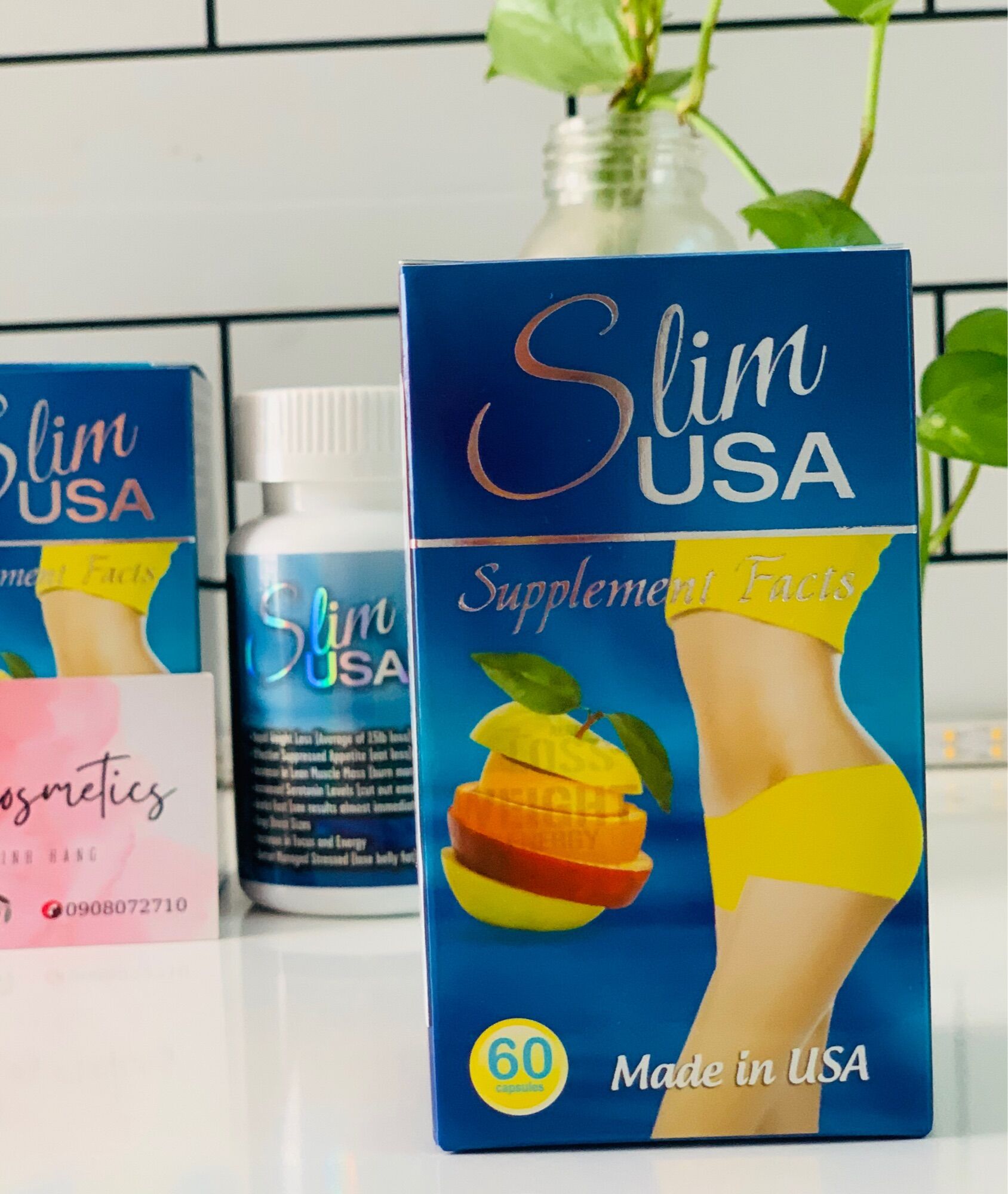 Viên giảm cân slim usa của mỹ 60 viên