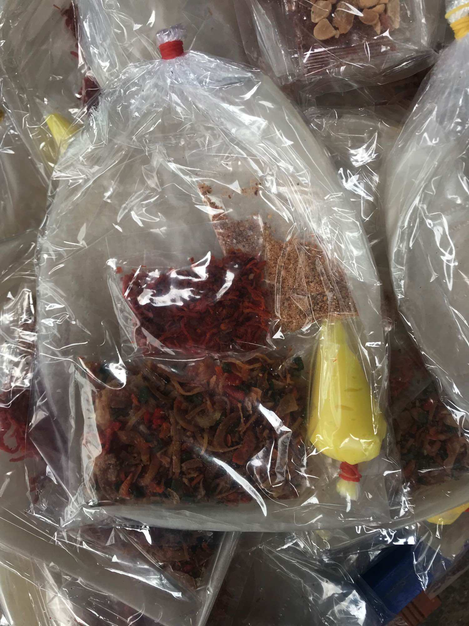 Bánh Tráng Phơi Sương Bơ hành phi khô bò (combo mini)