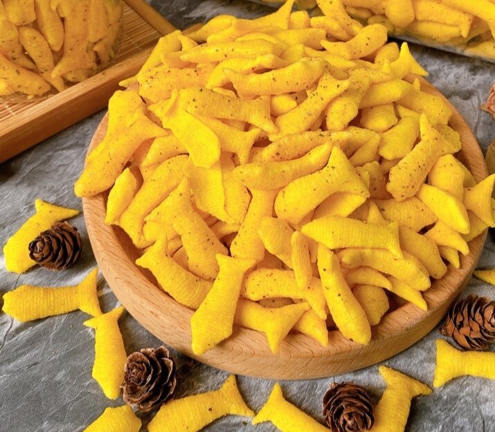 500g bánh cá phồng vị phô mai