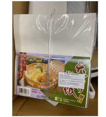 Set 50 giấy thấm dầu mỡ đồ chiên rán Kyowa (size nhỡ)