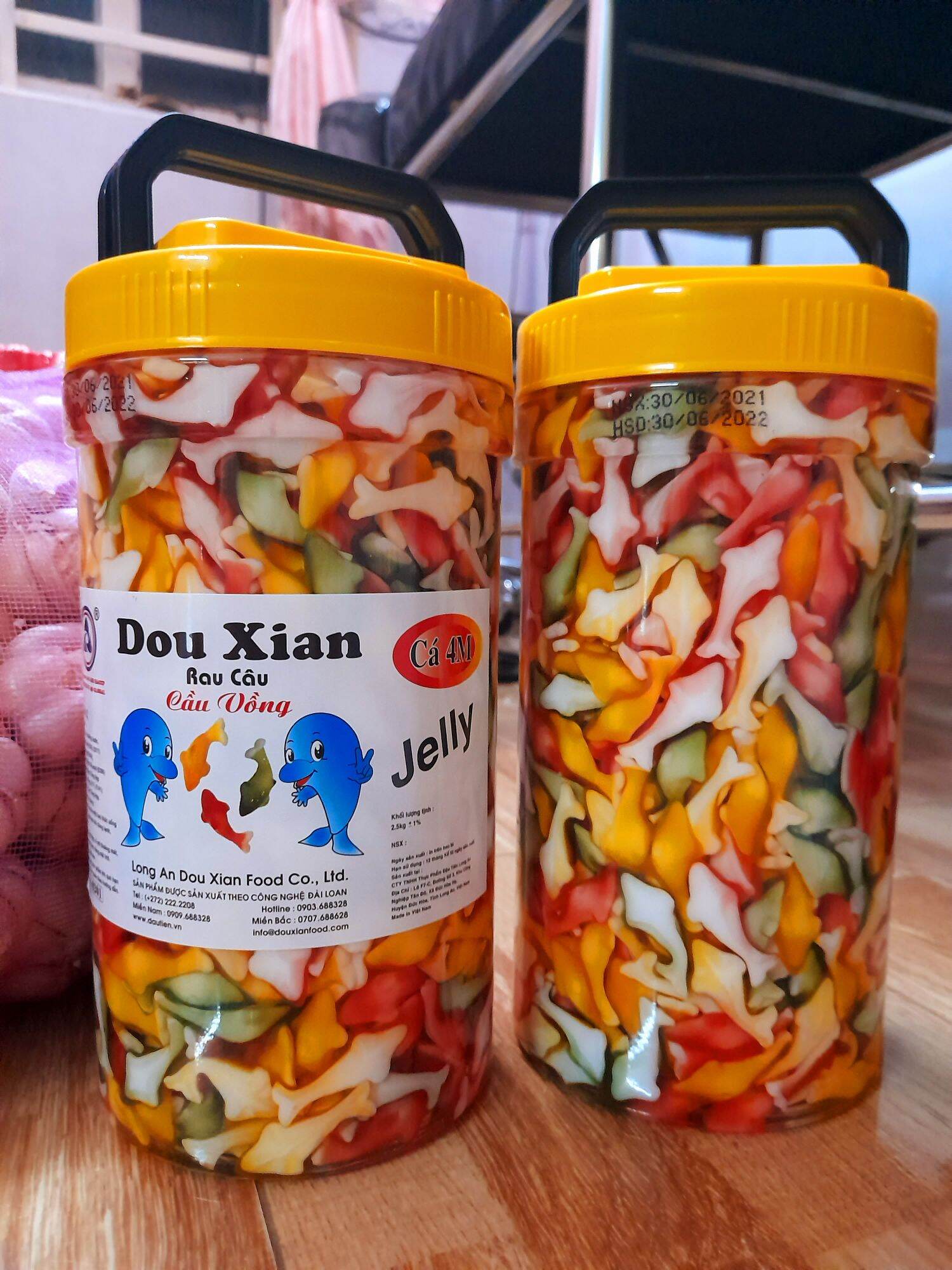 Thạch cá dẻo Dou xian