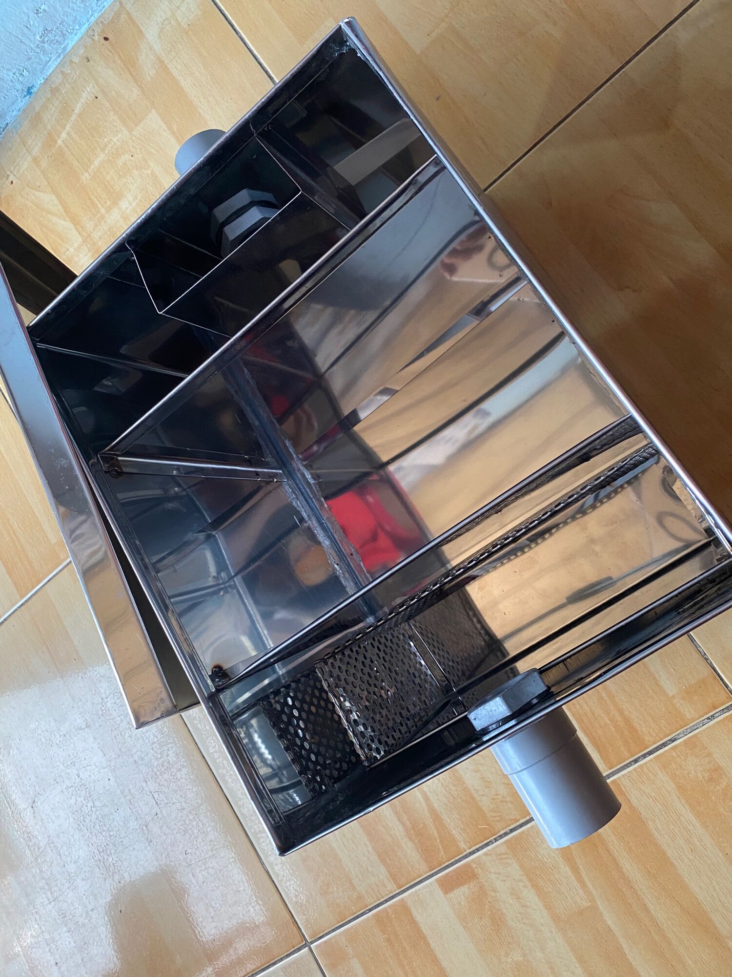 Bẫy mỡ bể tách mỡ thùng lọc mỡ 50lít inox 304