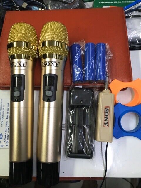 Bộ 2 Mic Ko dây SQNY UHF