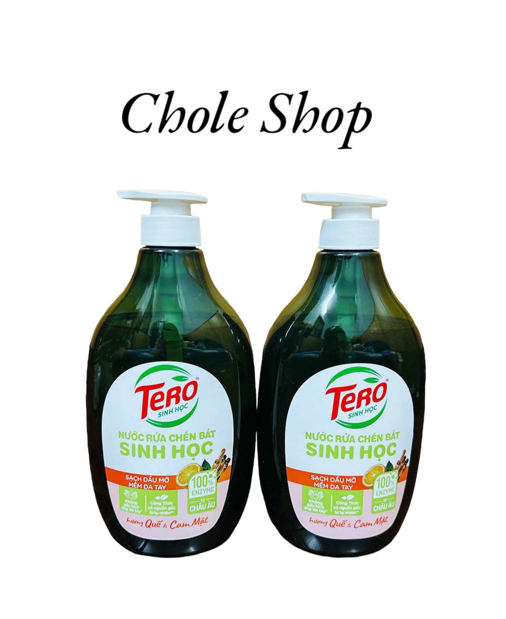 [Hàng chính hãng] Nước rửa chén sinh học Tero 900ml