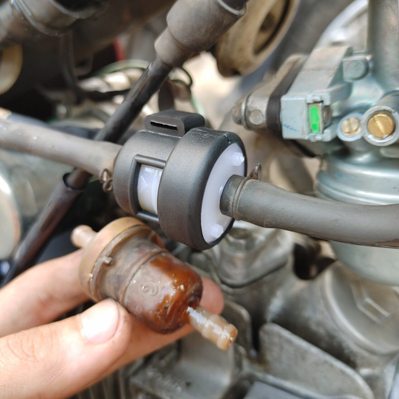 Lọc xăng có viền cao su (A3.6)
