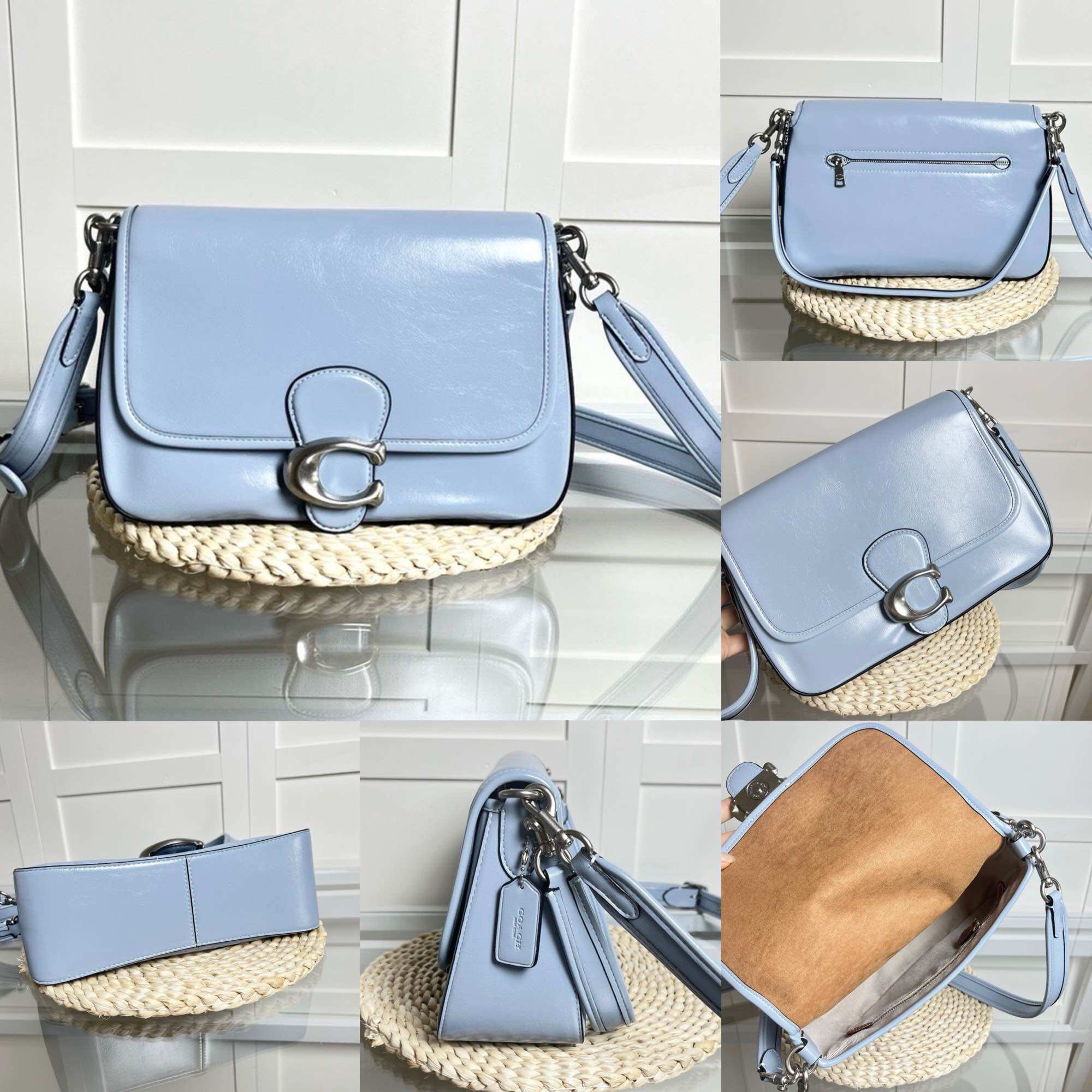 Túi C0ach Soft Tabby Shoulder dư xịn