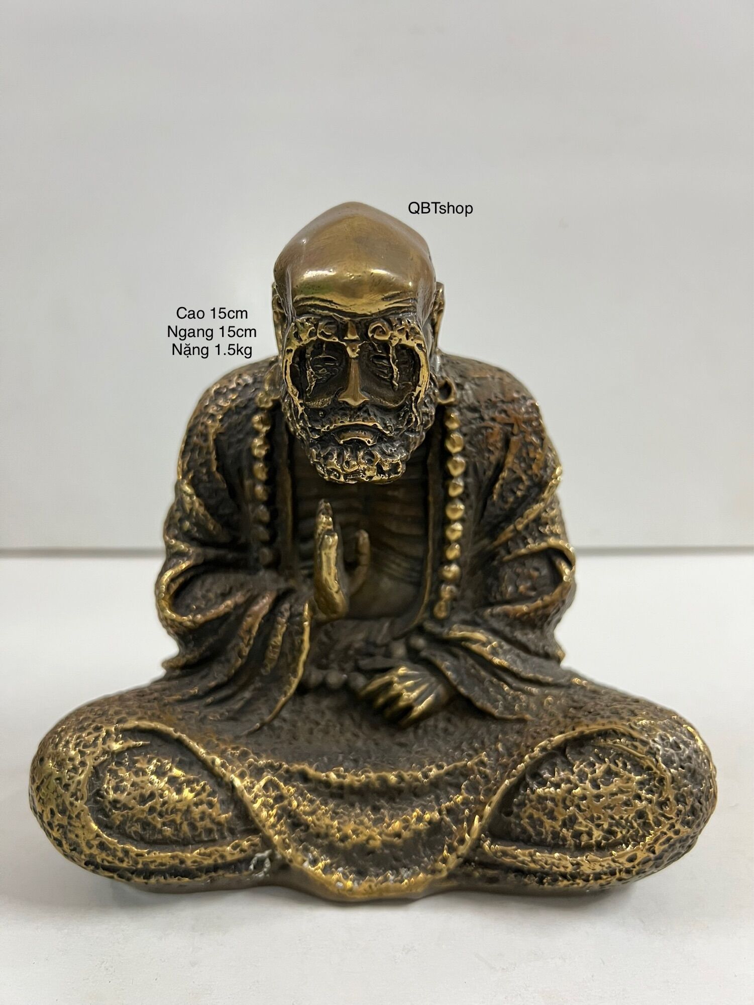 Tượng đạt ma tổ sư bằng đồng