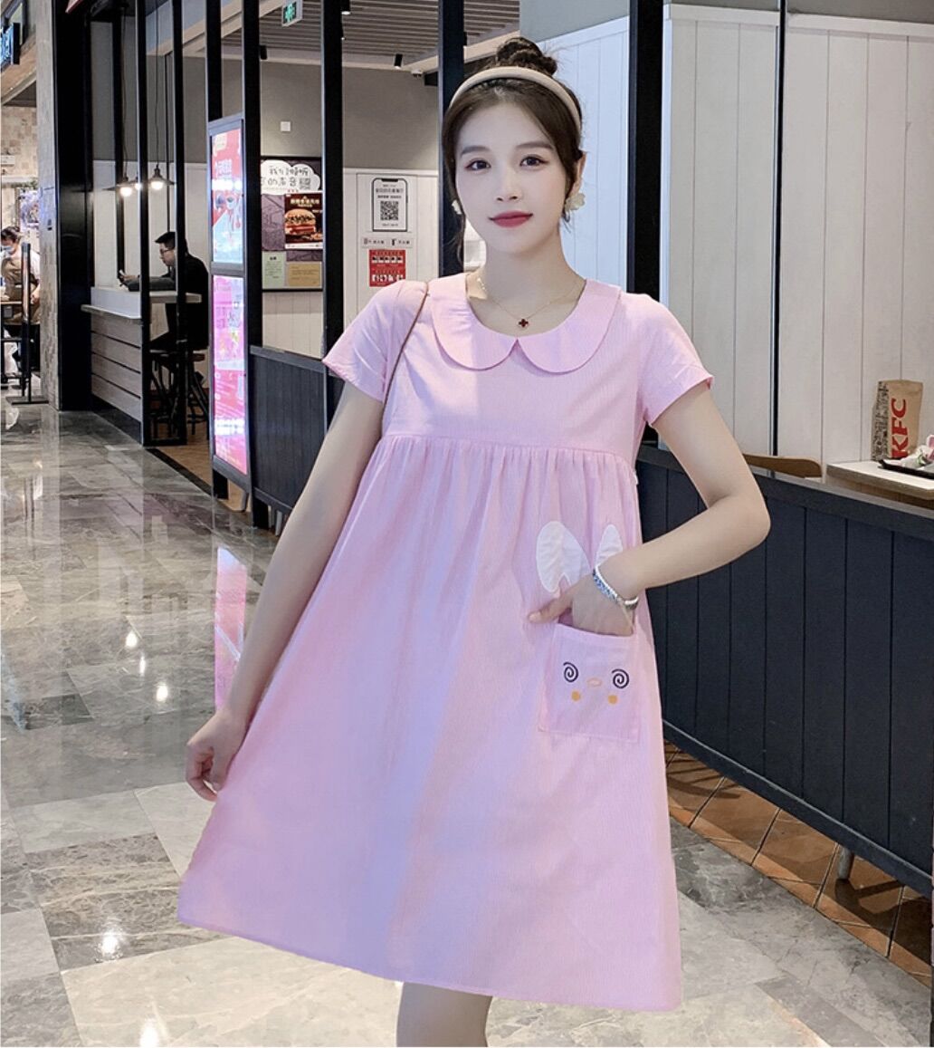 Đầm bầu công sở dễ thương