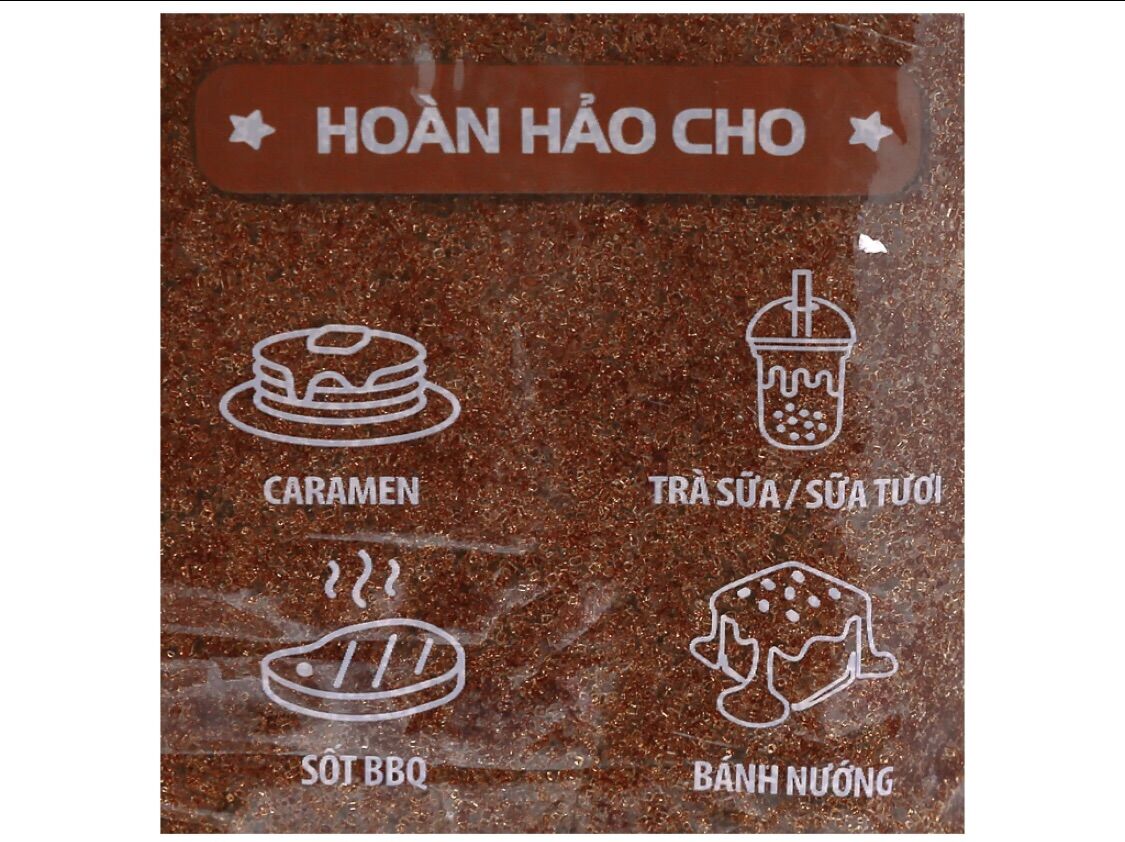 Đường đen Nữ Hoàng Biên  gói 1kg