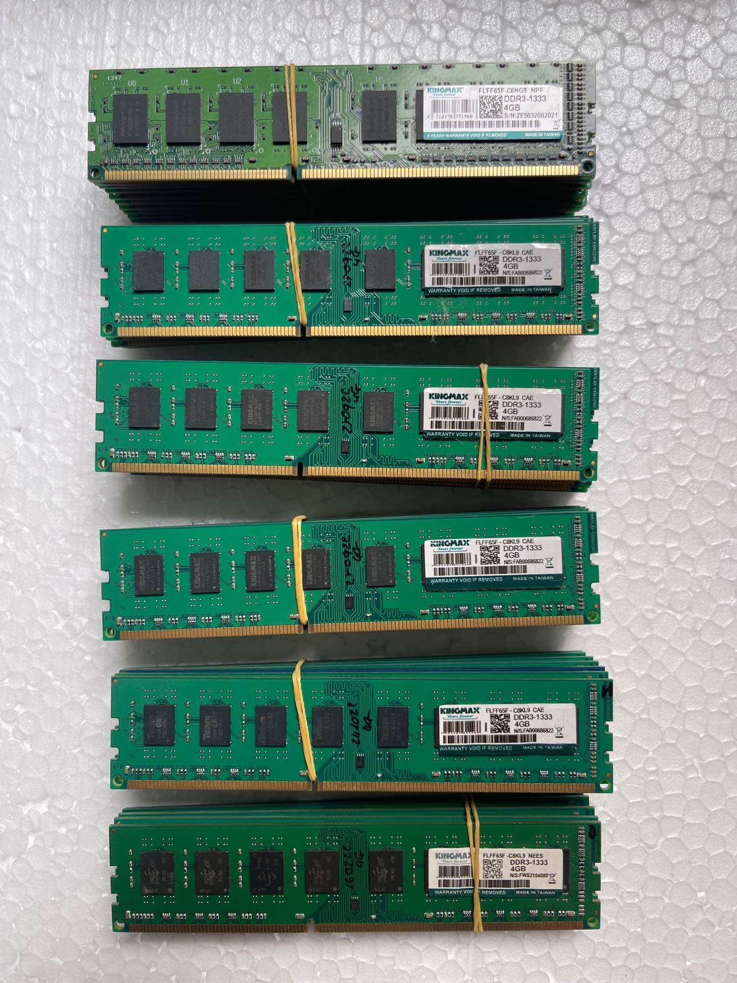 Ram DDRam III 4Gb PC 1066 PC 1333