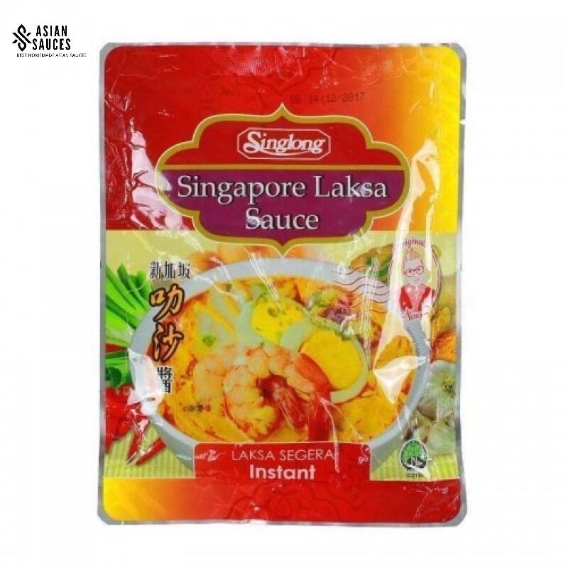 Gói gia vị nấu món Laksa của hãng Singlong