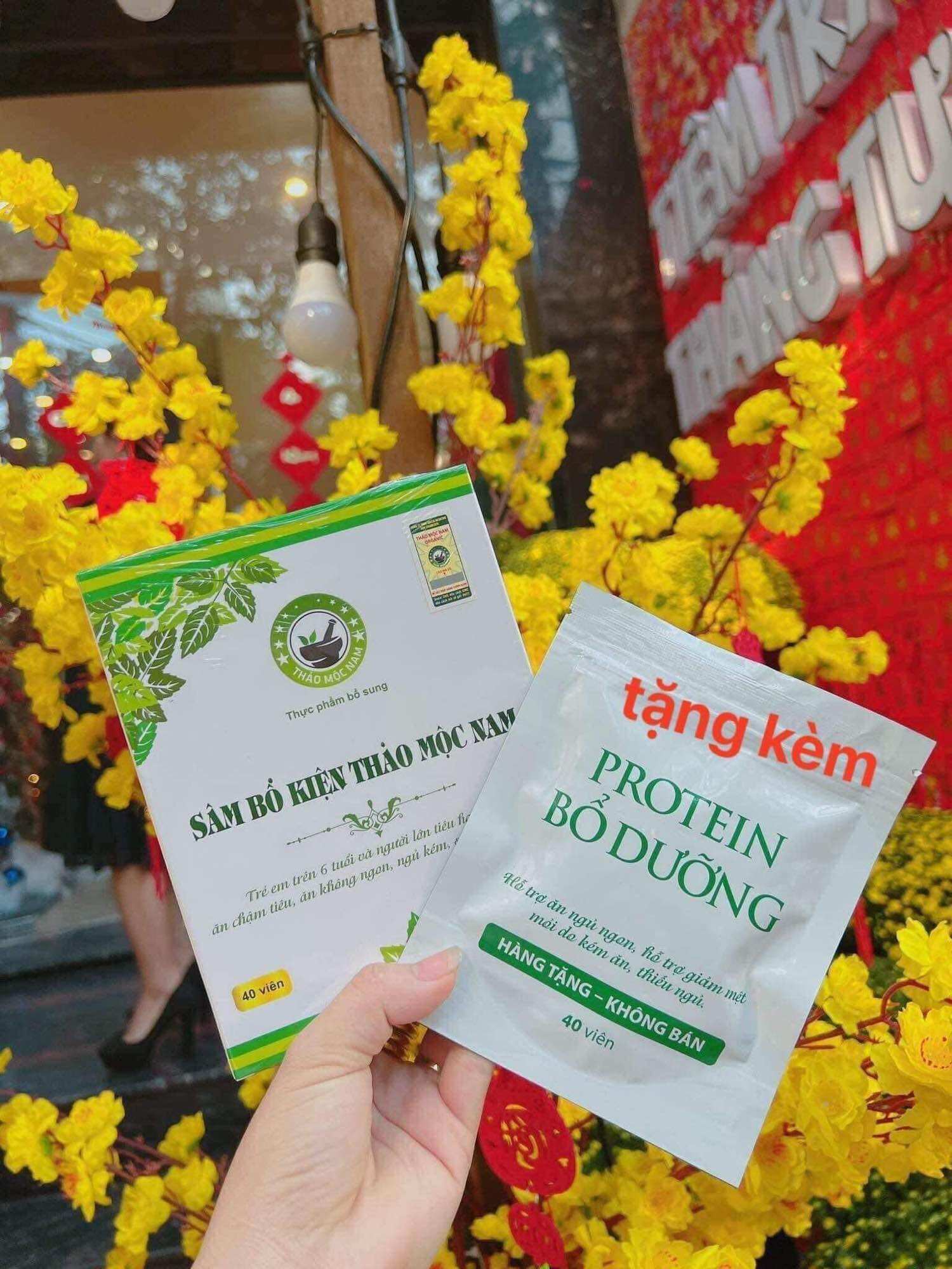 [Mua 1 Tặng 1 ]Tăng Cân Sâm Bổ Kiện Thảo Mộc Nam