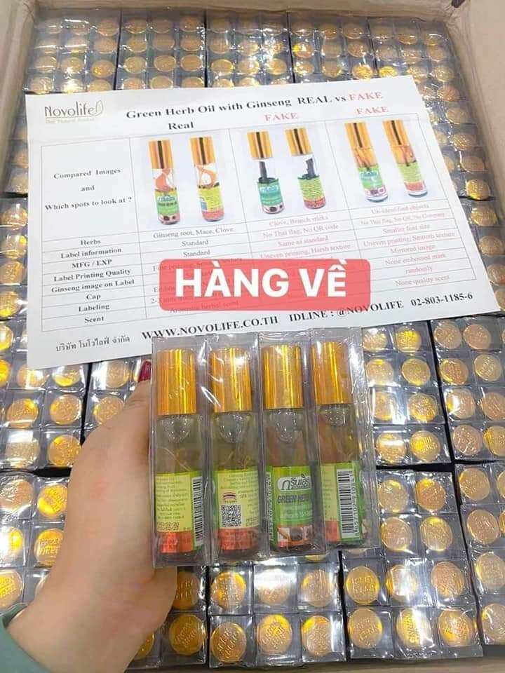 DẦU LĂN SÂM THÁI LAN