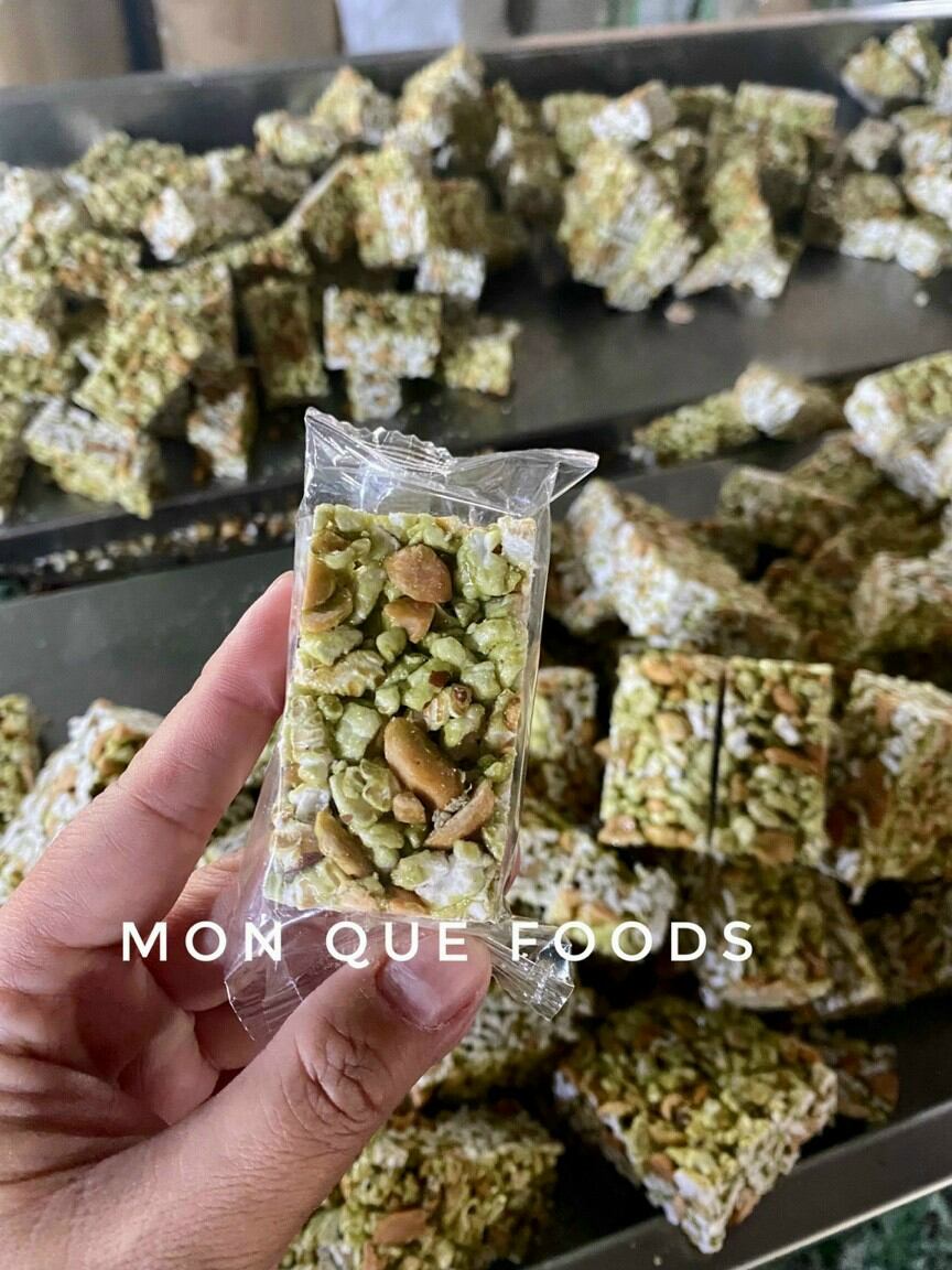 500gr Bánh Cốm Cốt dừa lá dứa thơm giòn béo rất ngon