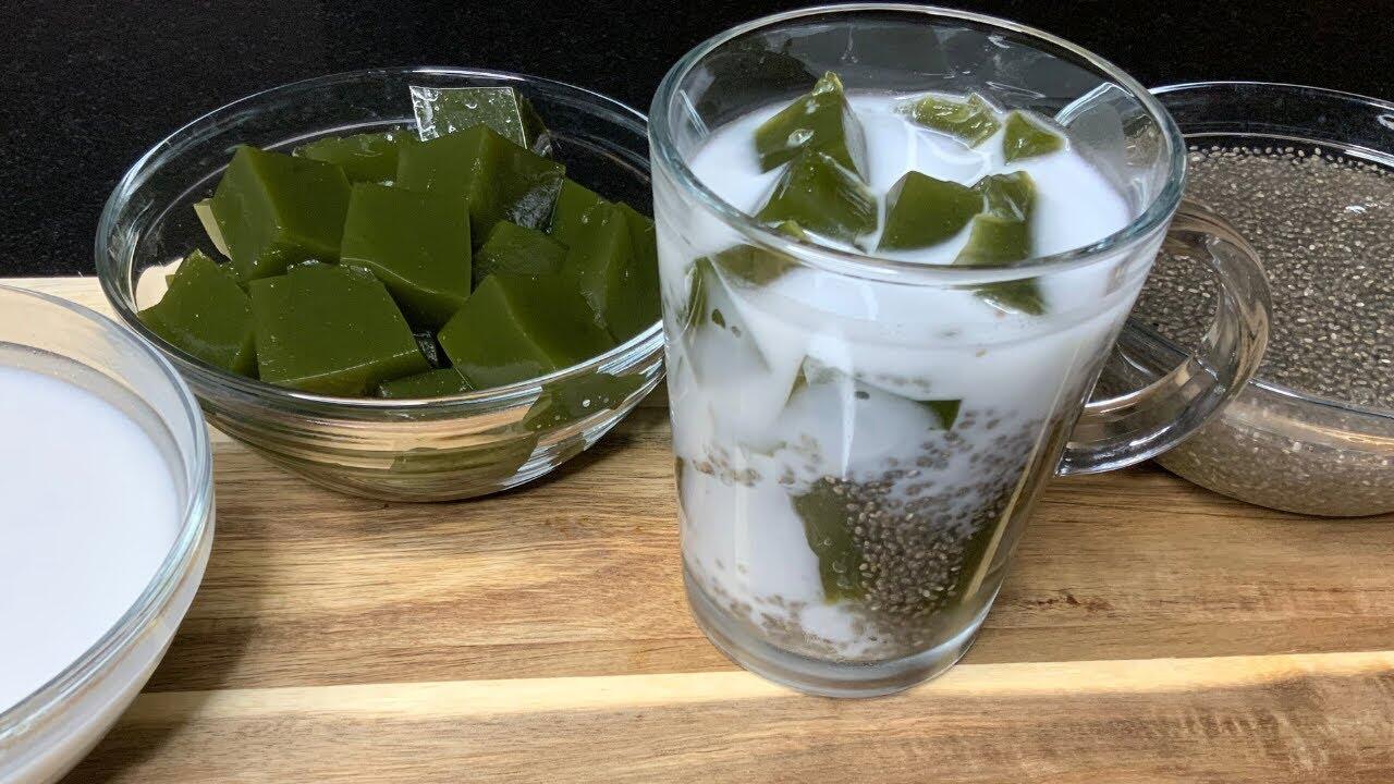 Sét Sương Sâm Hạt Chia Nước Cốt Dừa ( nấu 15 chén)