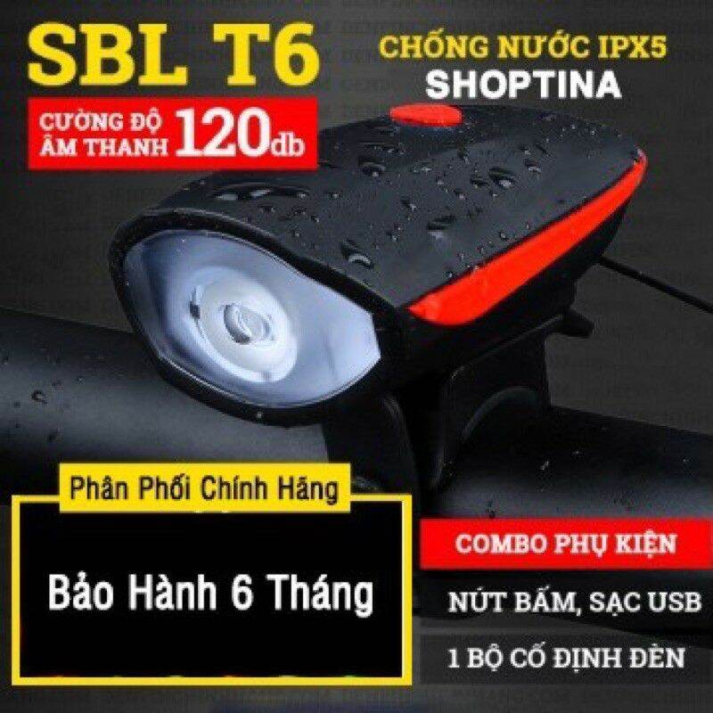 Bộ đèn trước xe đạp