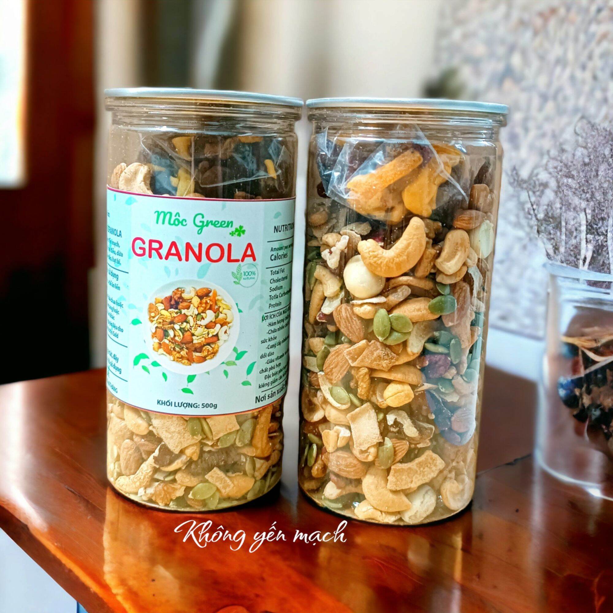 Granola Ăn kiêng Siêu hạt không yến mạch