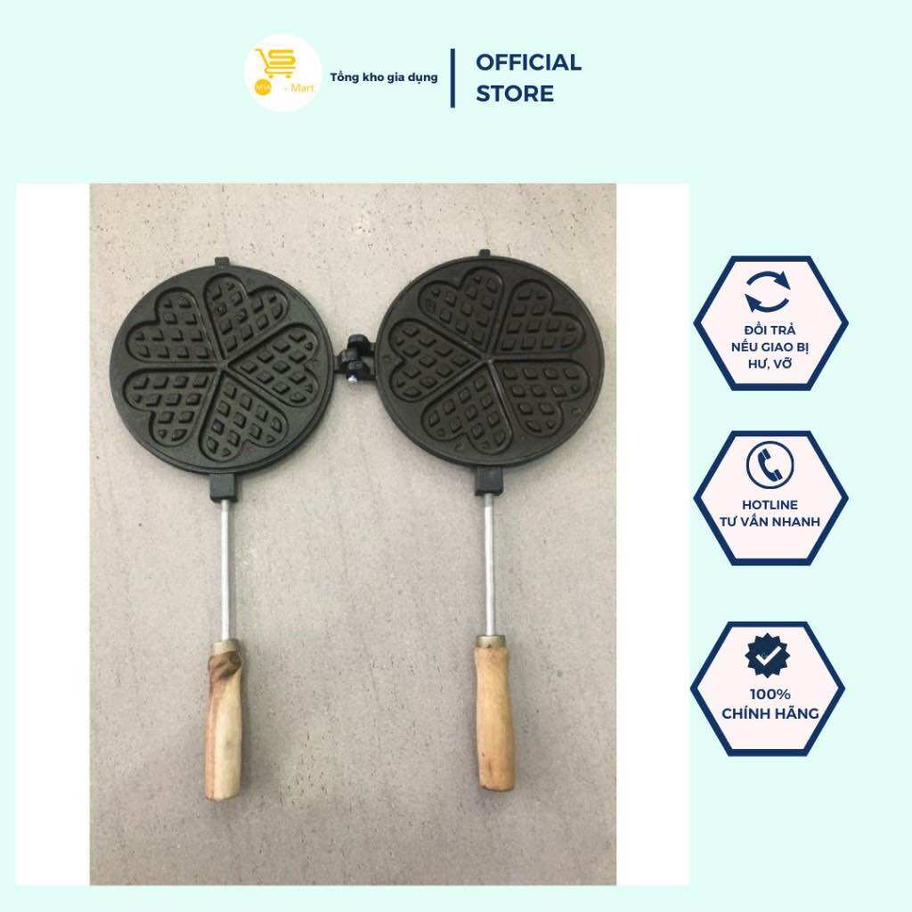Khuôn Làm Bánh Kẹp, Khuôn Nướng Bánh Tàn Ong Lớn Chống Dính, Dễ Vệ Sinh MTA-MART2