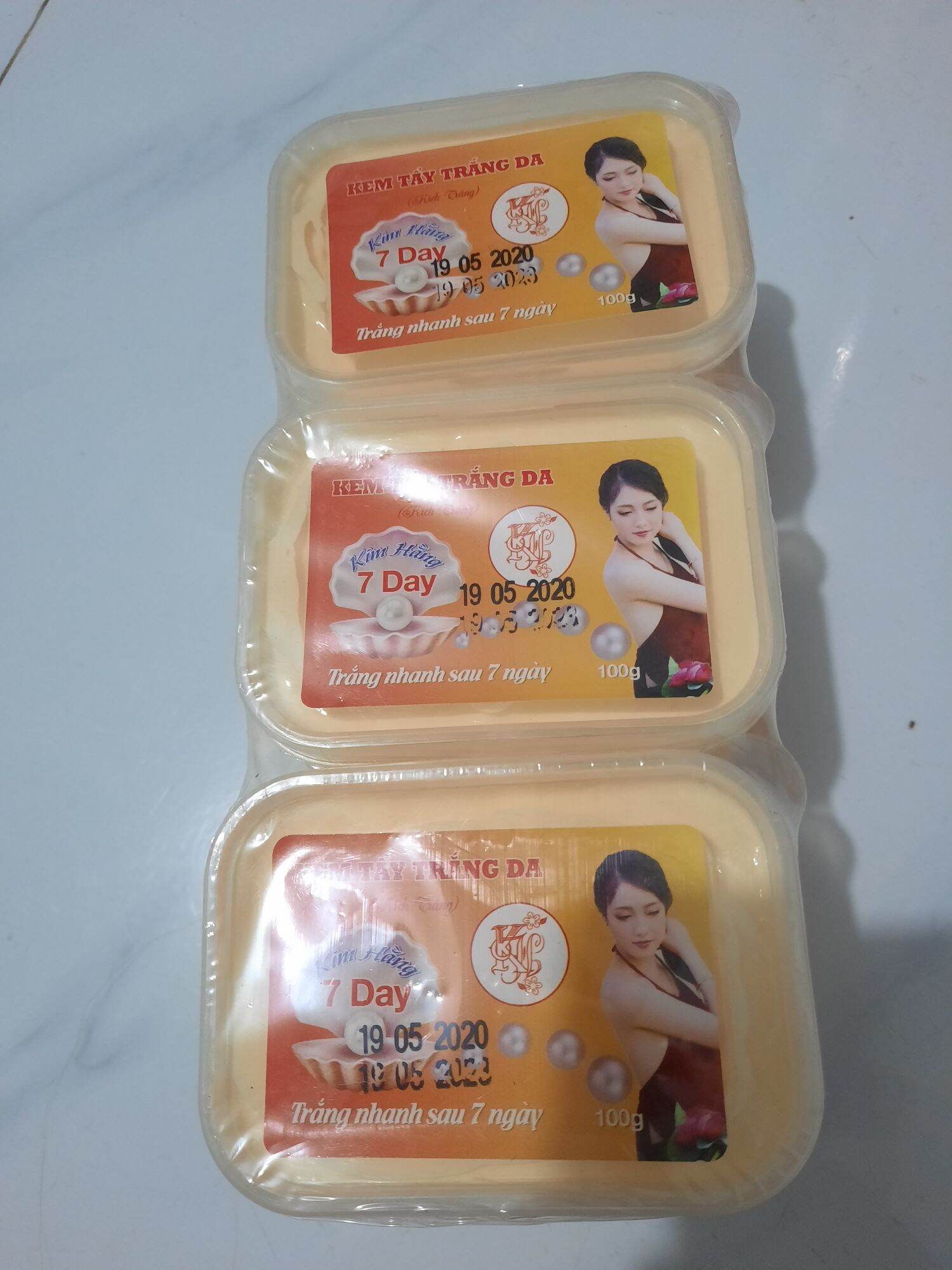 Kem trắng da 7day ngọc trai