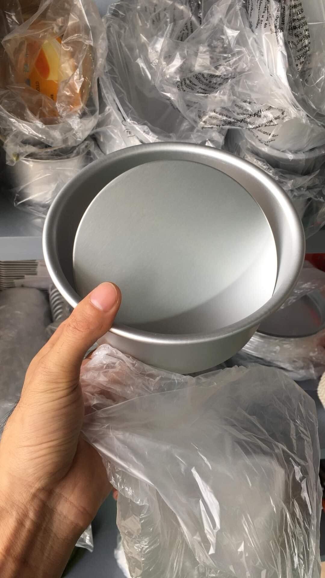 Khuôn tròn đúc chống dính đế rời 14cm