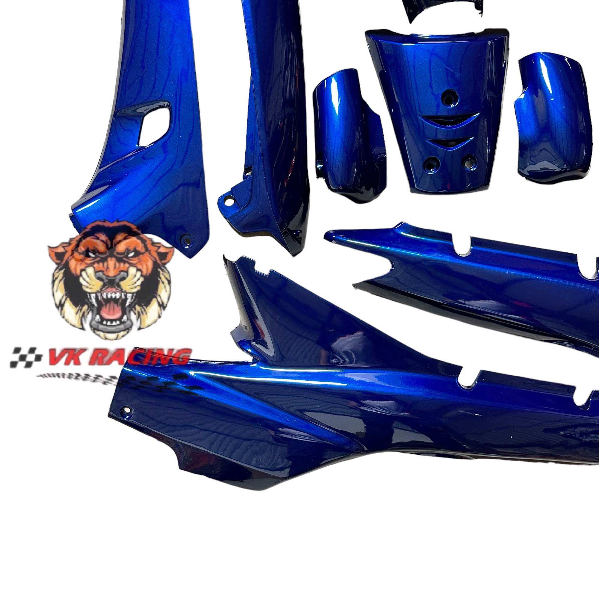 Dàn áo wave nhỏ - wave alpha xanh đen - tặng tem