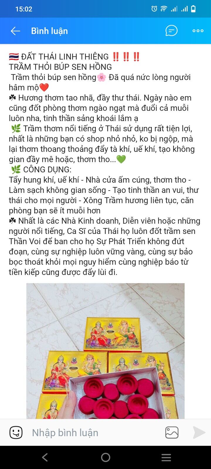 TRẦM THỎI TÀI LỘC BÚP SEN HỒNG