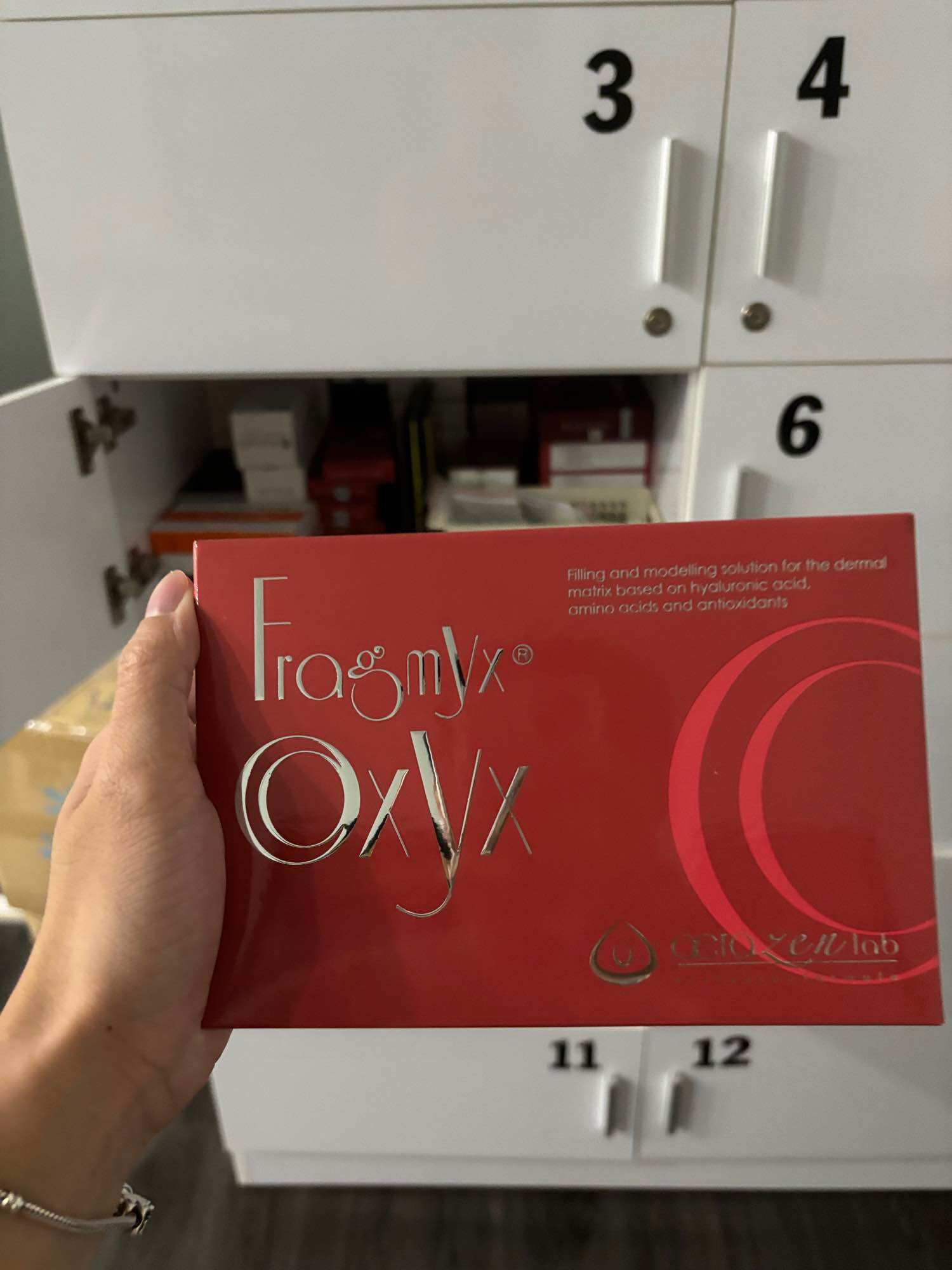 [Chinh hang] Fragmyx oxyx có tem công ty - Meso dưỡng da mờ thâm nám
