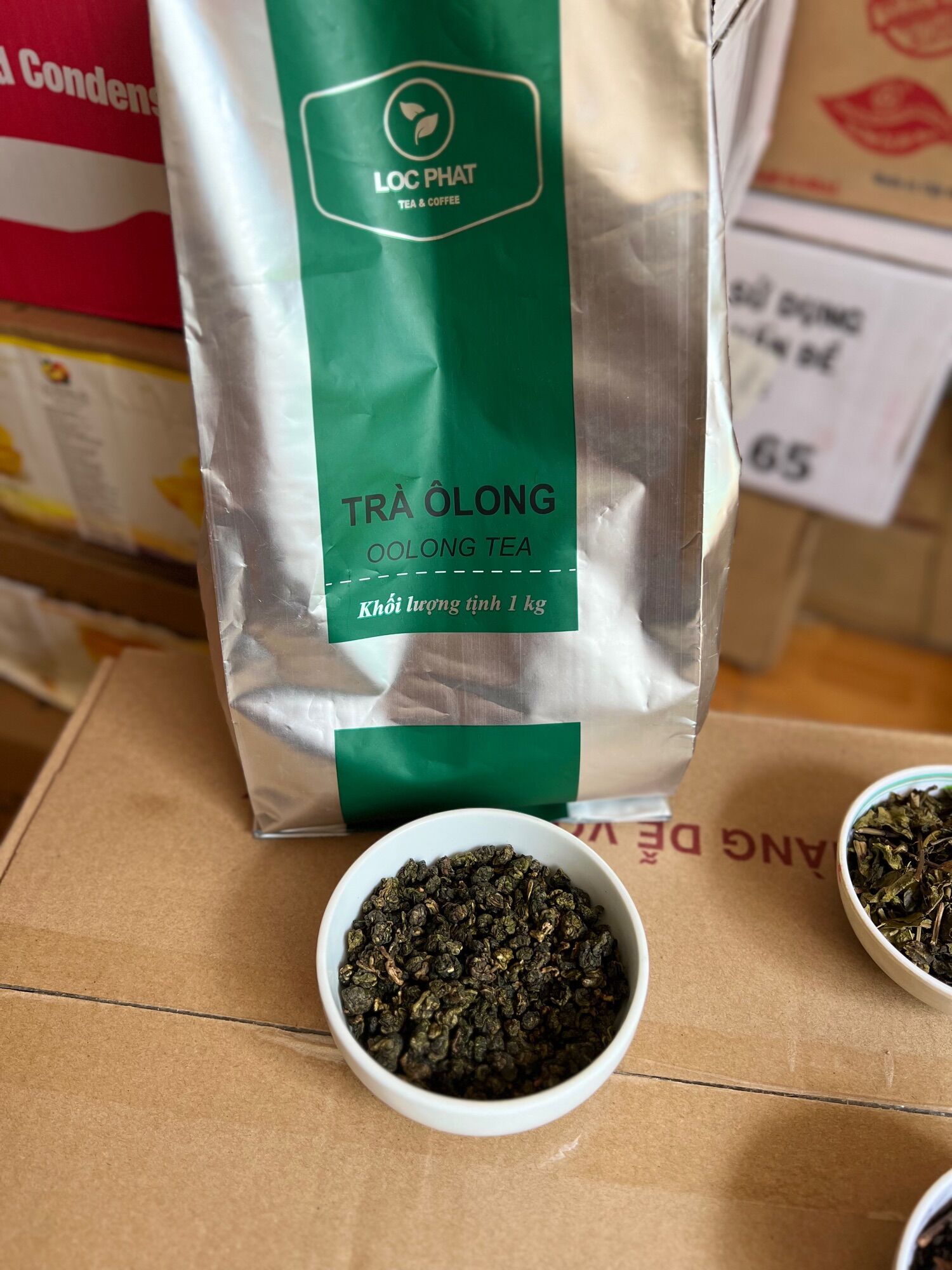 Trà Ôlong Lộc phát chiết lẻ 500gr