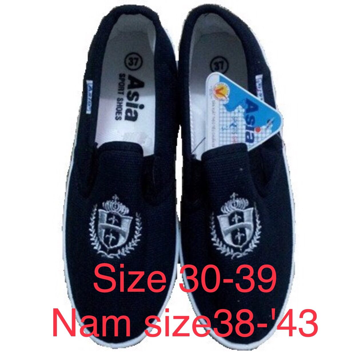 [HCM]giày vải AsiA