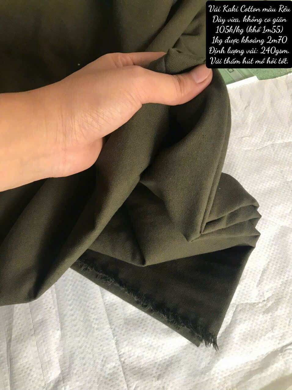 Vải kaki