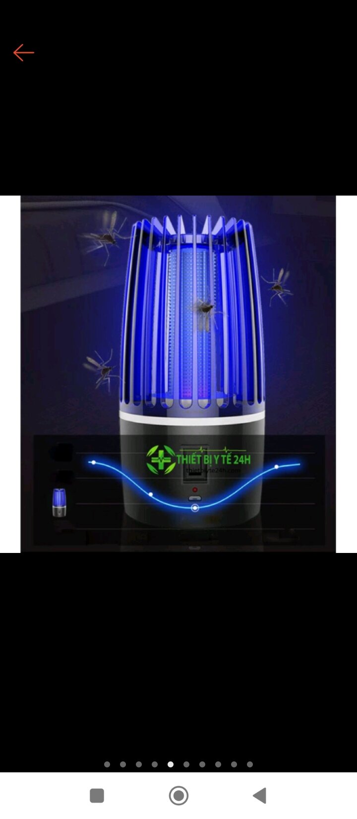 đèn bắt muỗi