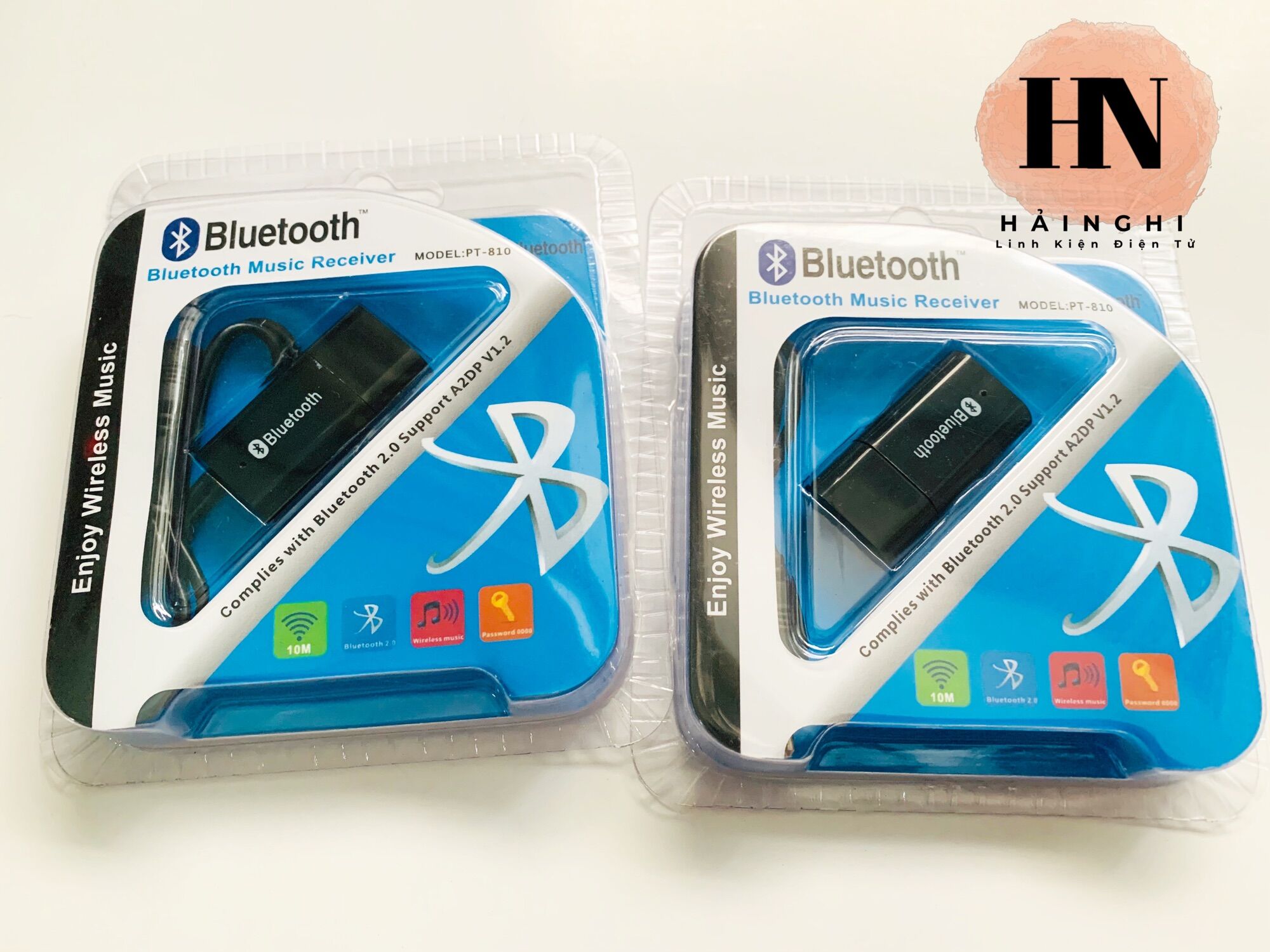 Usb bluetooth pt-810 biến loa thường thành loa bluetooth không dây loại tốt