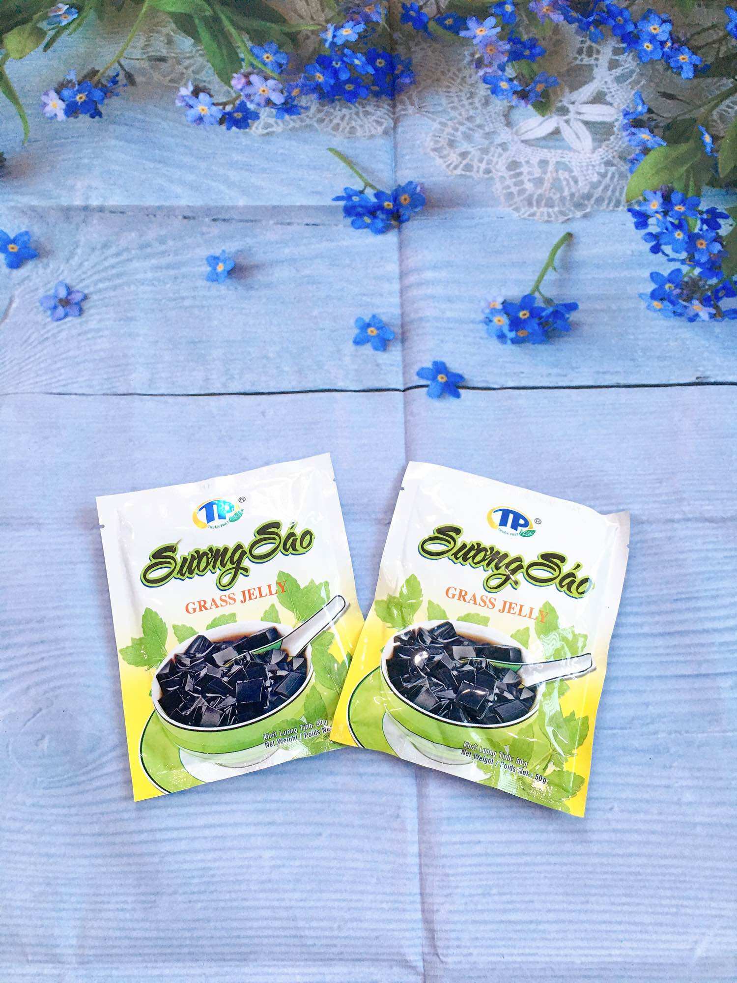 Bột sương sáo chuẩn Thuận Phát gói 50g (Combo 3 gói)