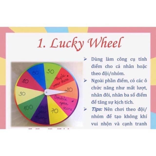 Vòng quay may mắn - Chiếc nón kì diệu - The Magic Wheel (size 30cm/40cm)