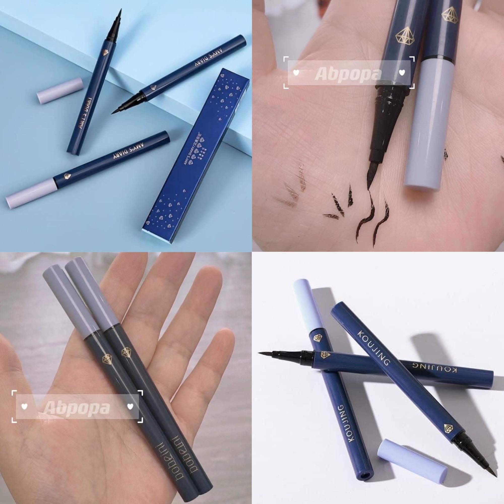 Kẻ Mắt Nước Eyeliner vỏ xanh kim cương AMY'S DIARY siêu mảnh