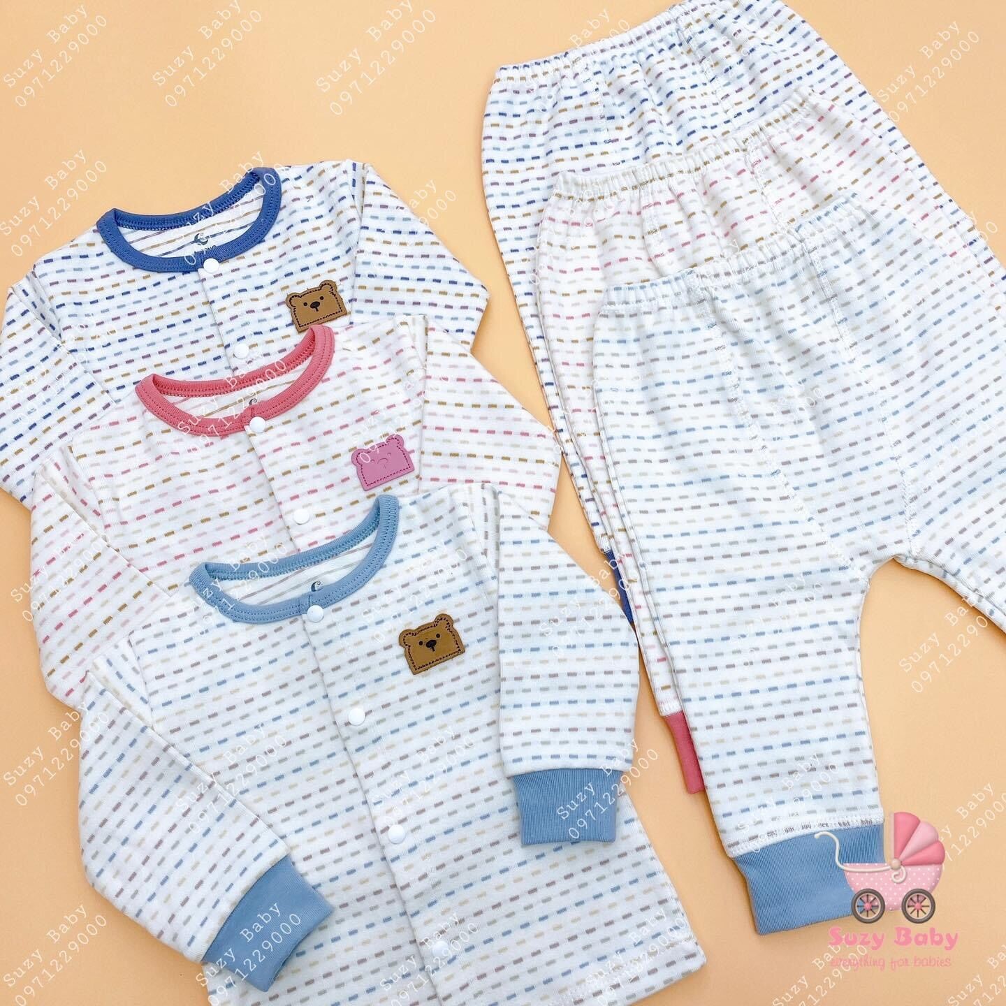 BỘ NỈ MOON SƠ SINH DÀI TAY