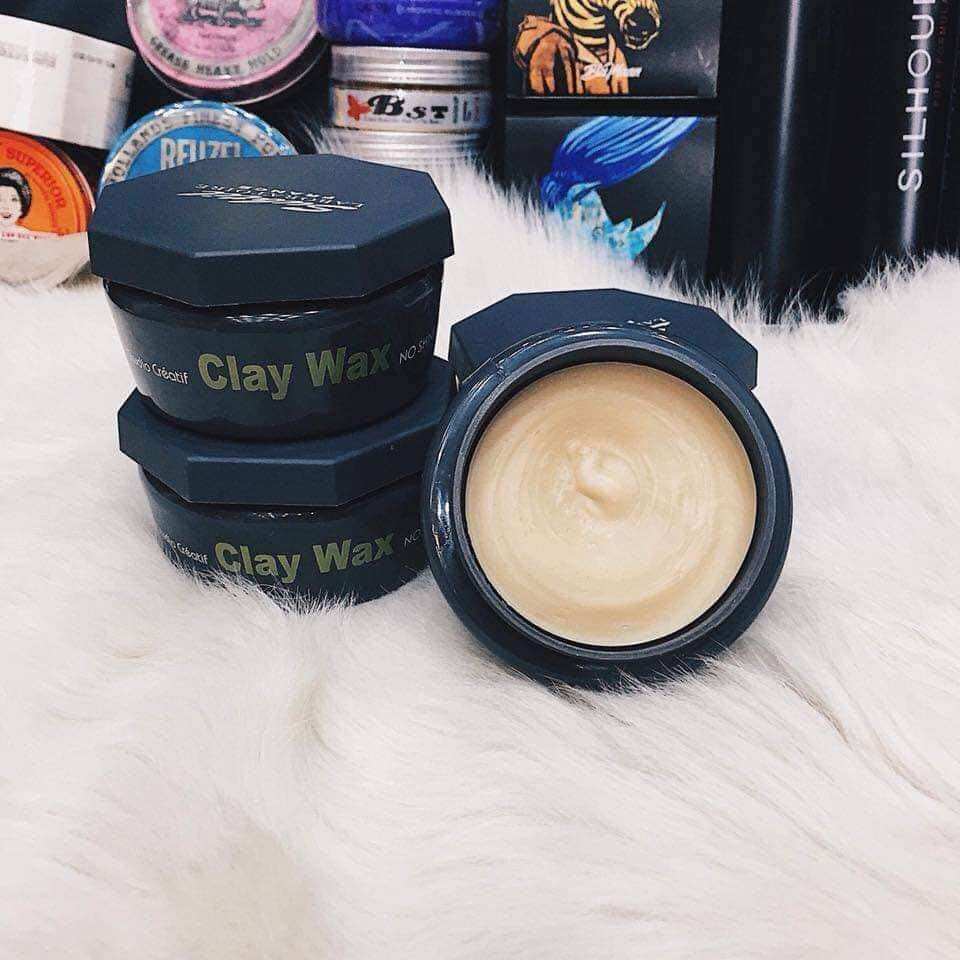 Sáp vuốt tóc Clay Wax nhập khẩu Pháp 100g