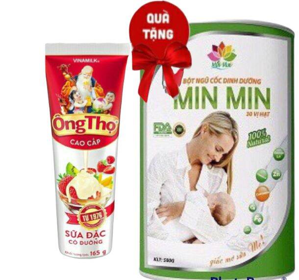 Ngũ cốc min min ngũ cốc lợi sữa Min Min 30 loại hạt