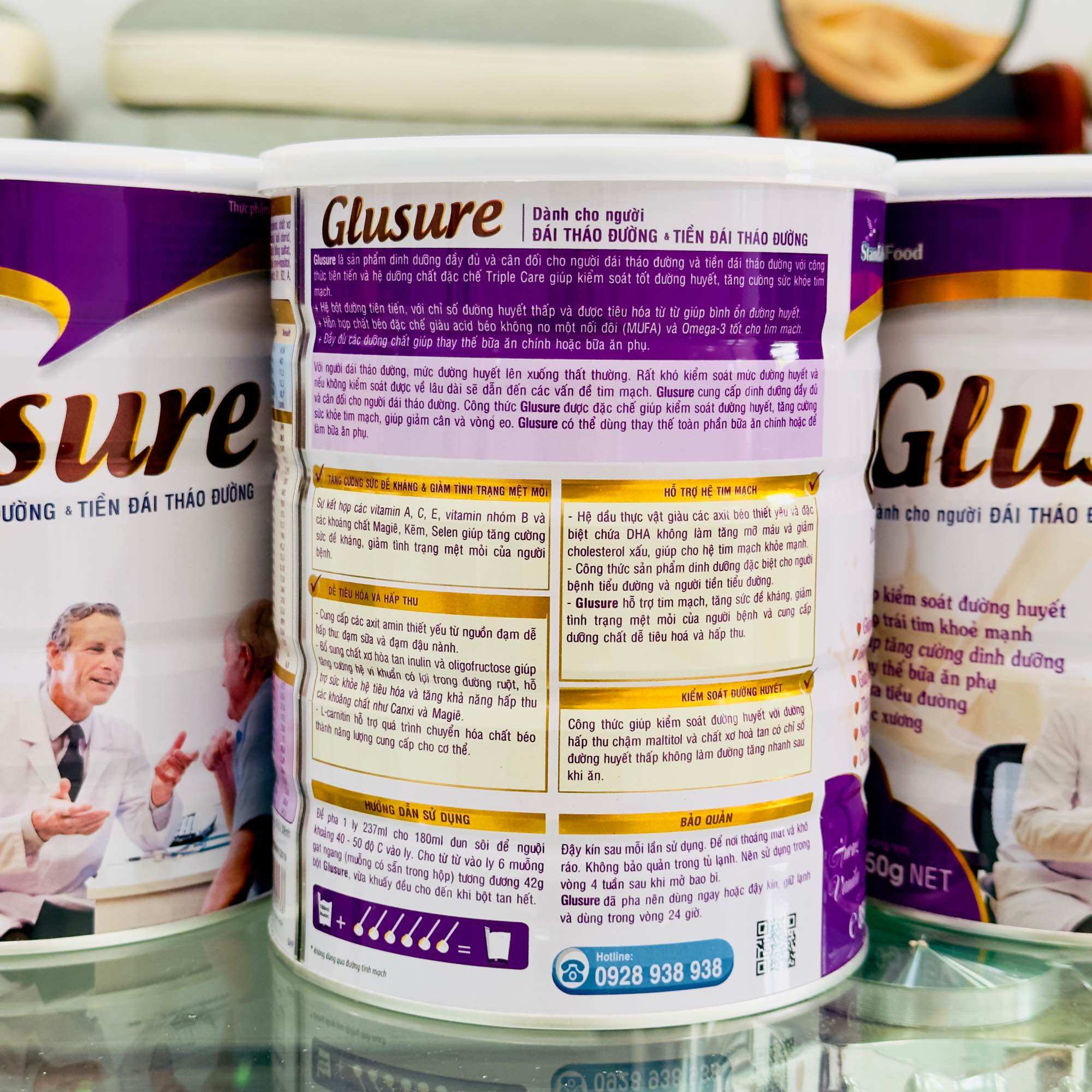 Sữa tiểu đường glusure